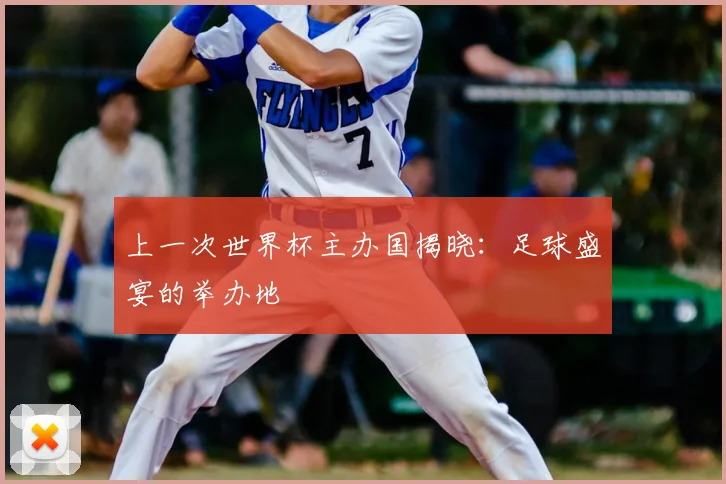 上一次世界杯主办国揭晓:足球盛宴的举办地
